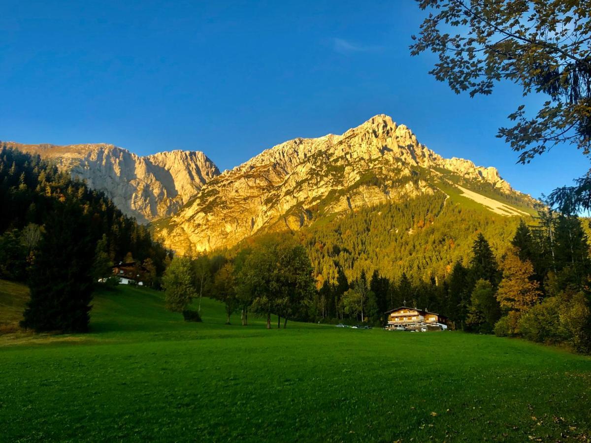 Boutique-Pension Jaegerwirt Scheffau am Wilden Kaiser Exterior foto